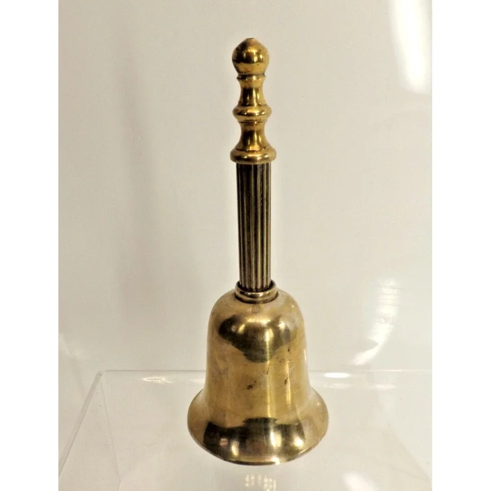 Brass Handbell - Vintage bell from India - listen in video